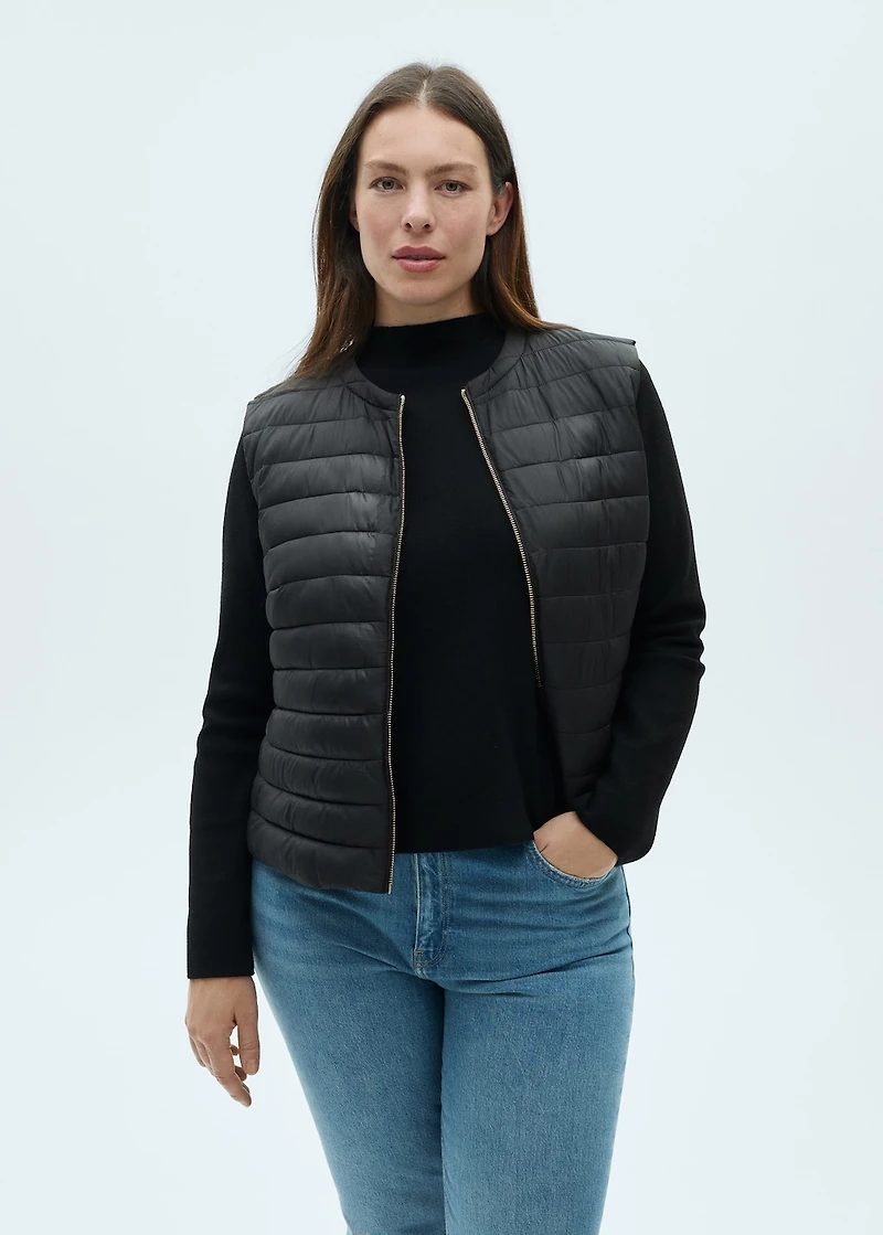 Quilted gilet