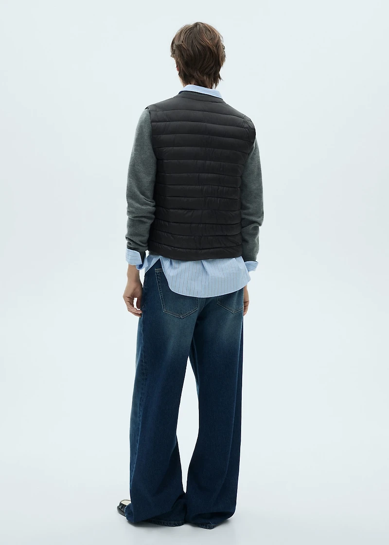 Quilted gilet