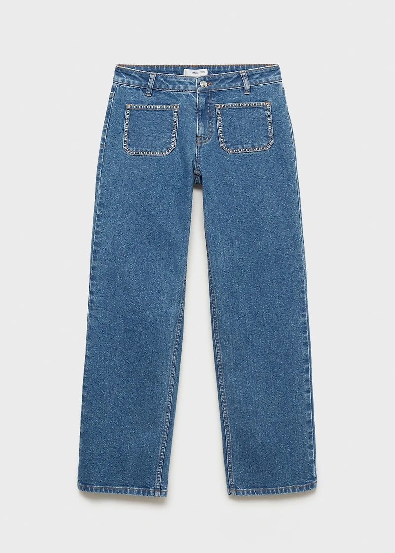 Straight fit jeans