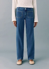 Straight fit jeans