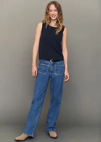 Straight fit jeans