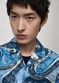 Regular-fit printed shirt