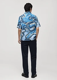 Regular-fit printed shirt