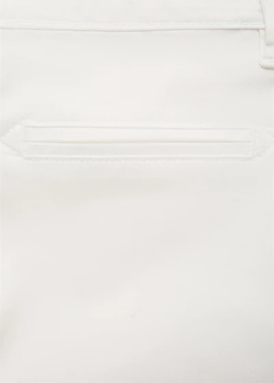 Slim-fit chino cotton bermuda shorts