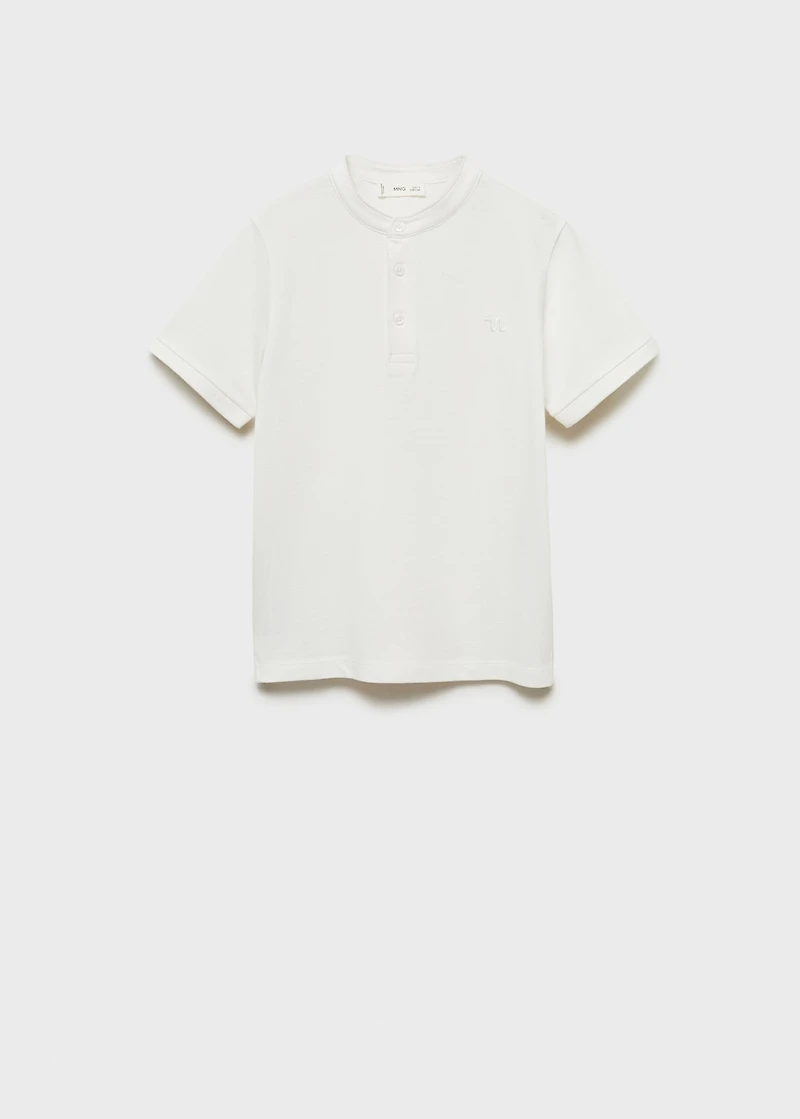 100% cotton polo shirt