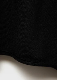 Oversized fine-knit sweater