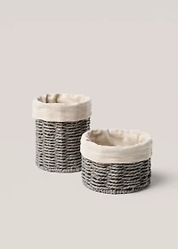 Small round paper basket