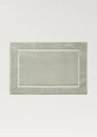 Soft cotton bath mat