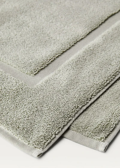 Soft cotton bath mat