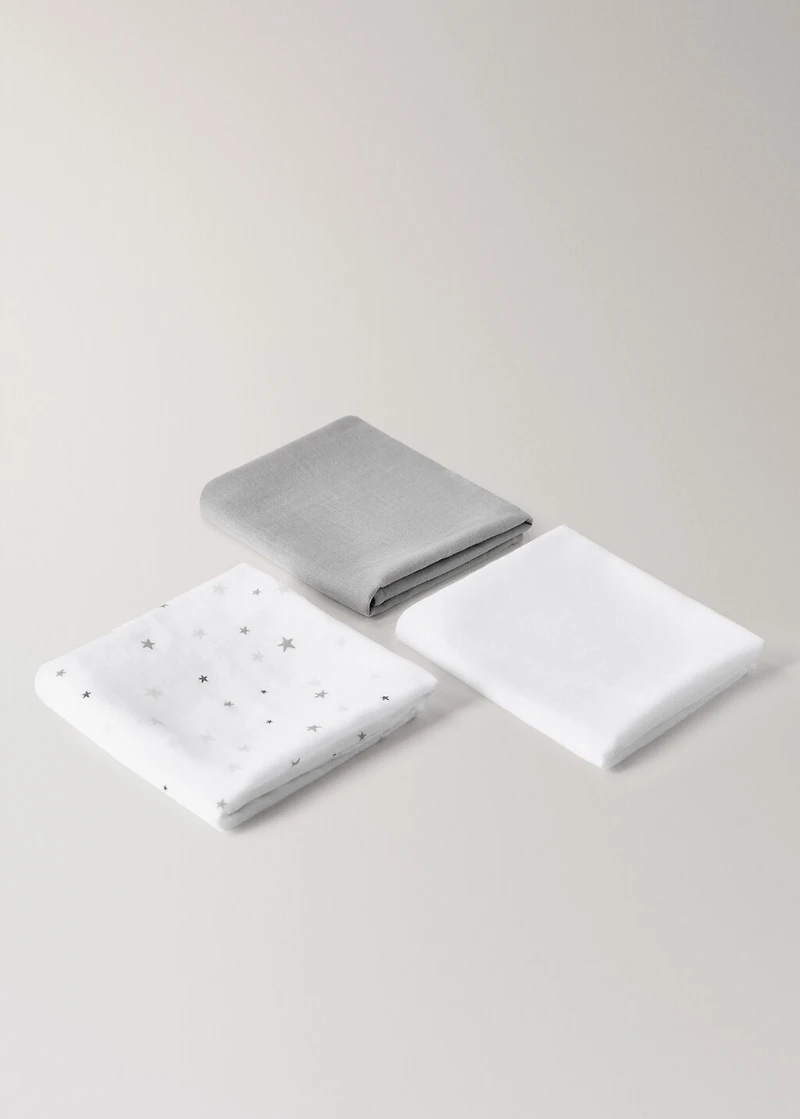 Set of children’s cotton muslins