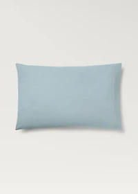 Children's washed cotton double-stitched pillowcase 50x75 cm