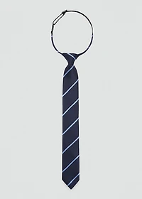Striped tie