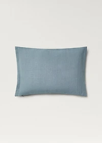 Two-tone linen cushion cover 40x60cm