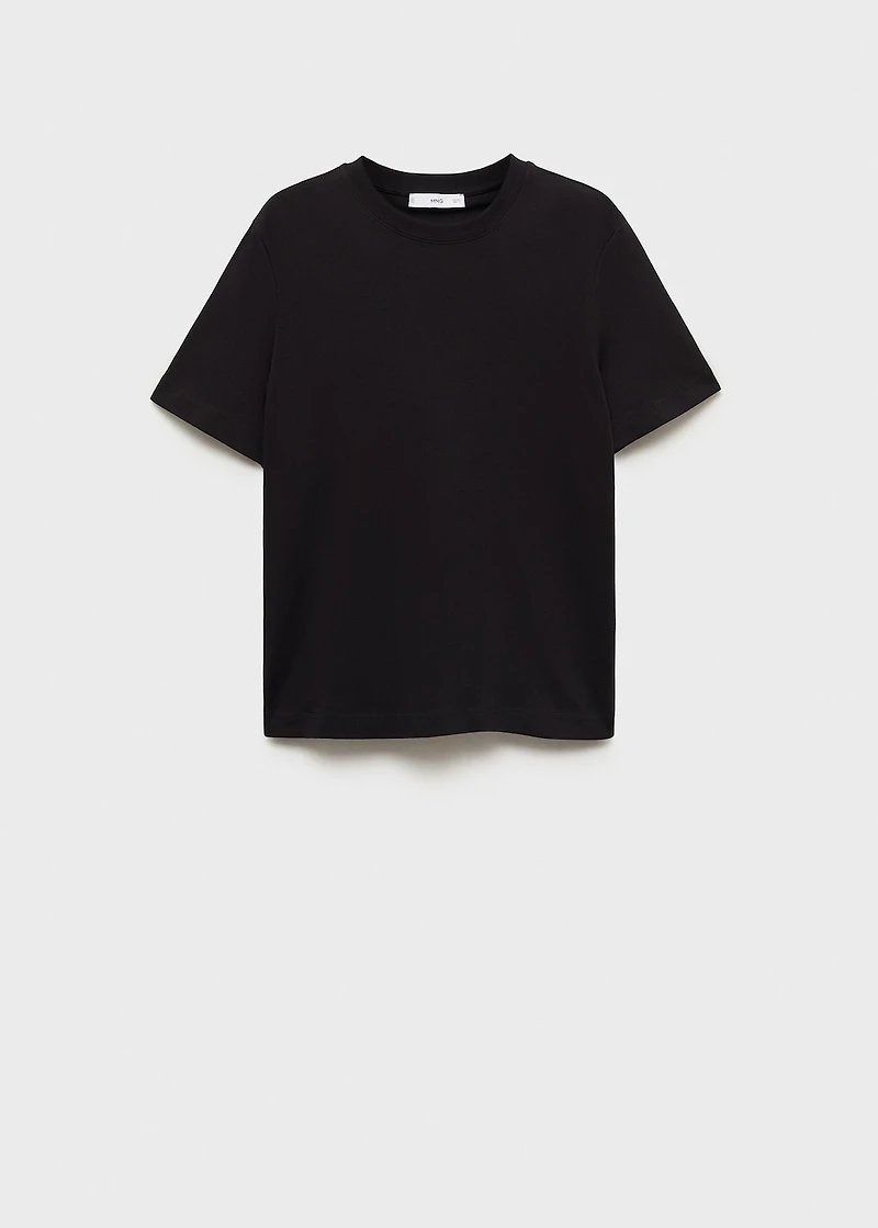 Short-sleeved cotton t-shirt