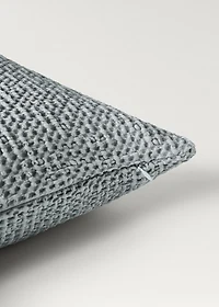 Children’s waffle-cotton garment-dyed cushion cover 40x40cm