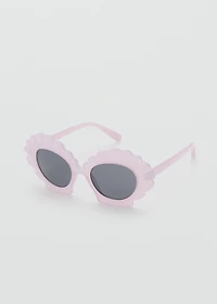 Sunglasses with shell-frame