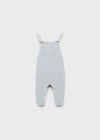 Long knitted dungarees
