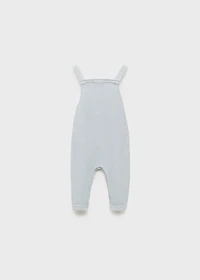 Long knitted dungarees