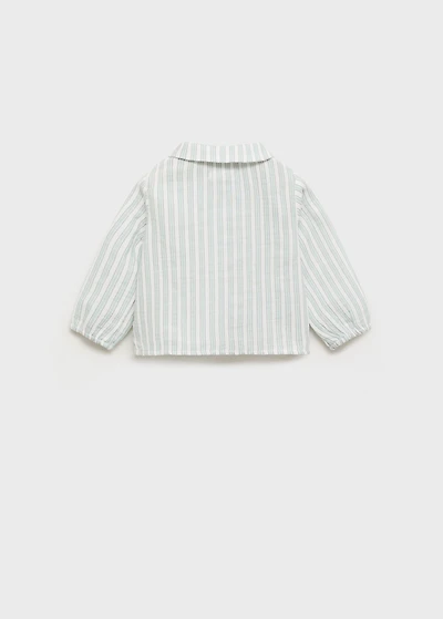 Striped cotton shirt