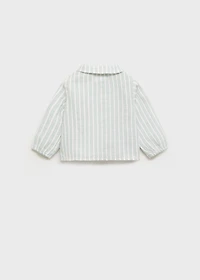 Striped cotton shirt