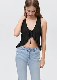 Bow crop top