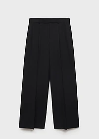 Straight suit trousers