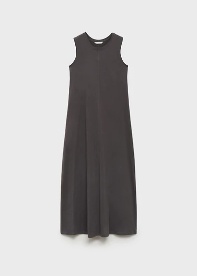 Sleeveless knitted dress