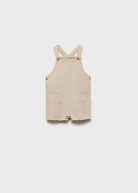 Cotton linen overalls