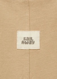 Knitted short dungarees