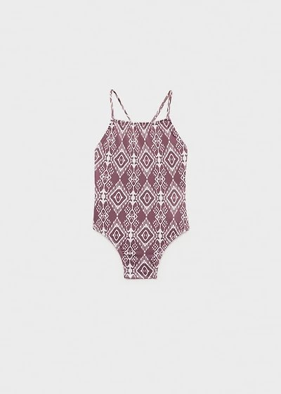 Ethnic-print swimsuit