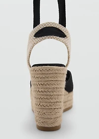 Lace-up espadrilles