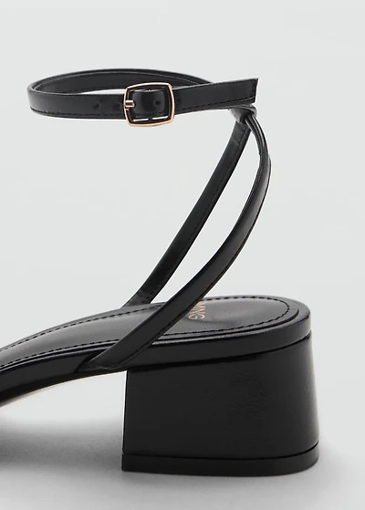 Strappy heeled sandals