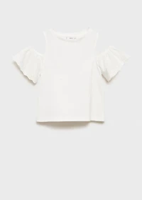 Cut-out t-shirt
