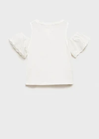 Cut-out t-shirt