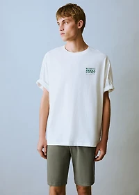 Short-sleeved printed t-shirt
