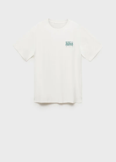 Short-sleeved printed t-shirt