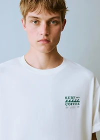 Short-sleeved printed t-shirt