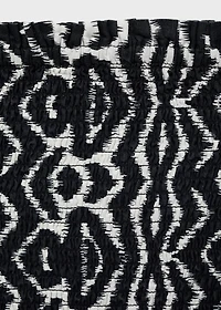 Strapless top with ruffles