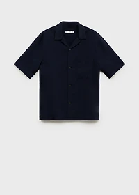 Lyocell shirt with pocket