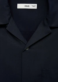 Lyocell shirt with pocket