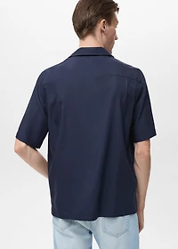 Lyocell shirt with pocket
