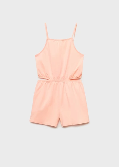 Jumpsuit with side slits