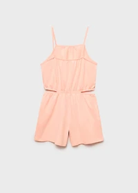 Jumpsuit with side slits