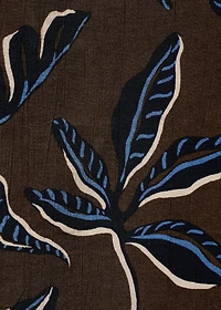 Printed culotte pants