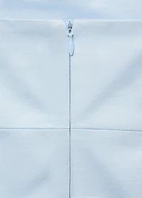 Short cut-out dress with bows