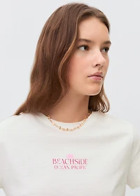 Raglan sleeve T-shirt