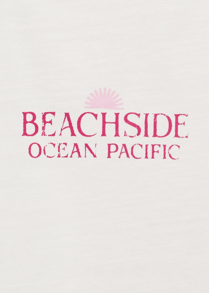 Raglan sleeve T-shirt