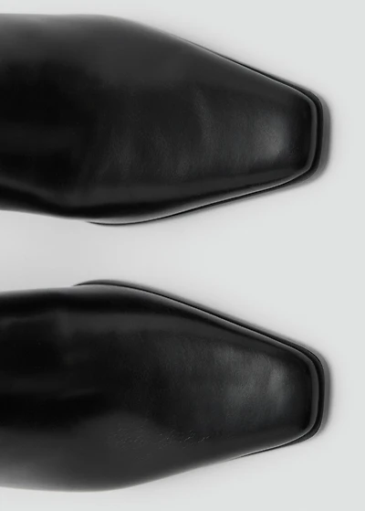 Ankle boots with block heel