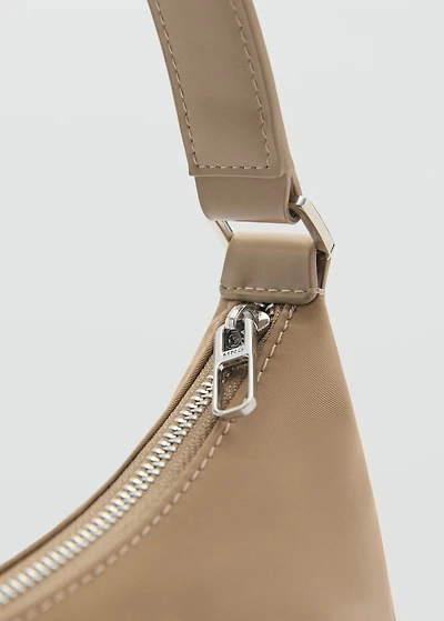 Small nylon shoulder bag