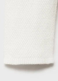 Knitted button cardigan